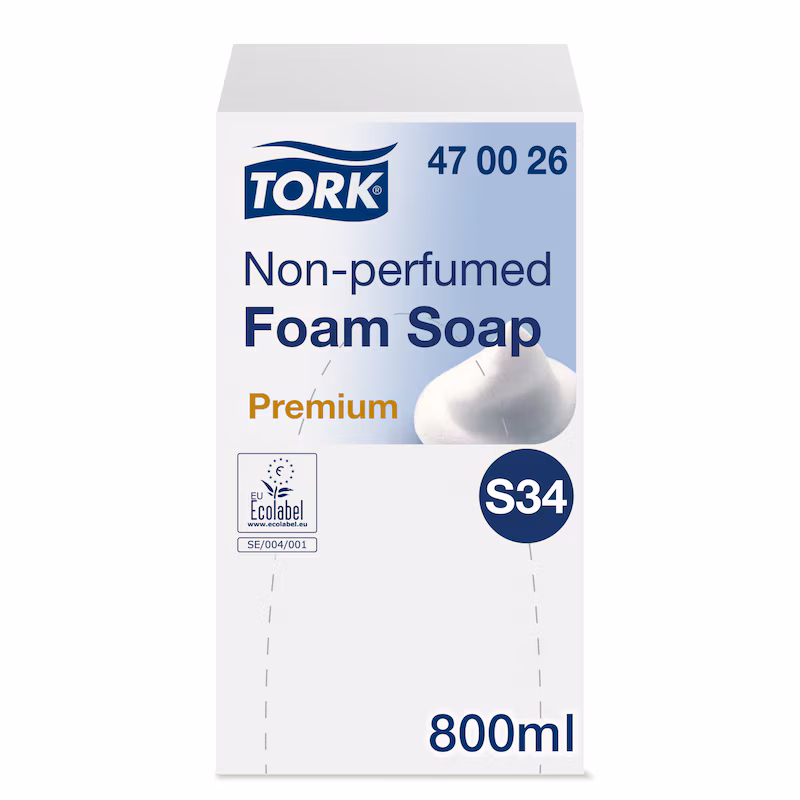 Tork Non Perfumed Foam Soap (8710499969574)